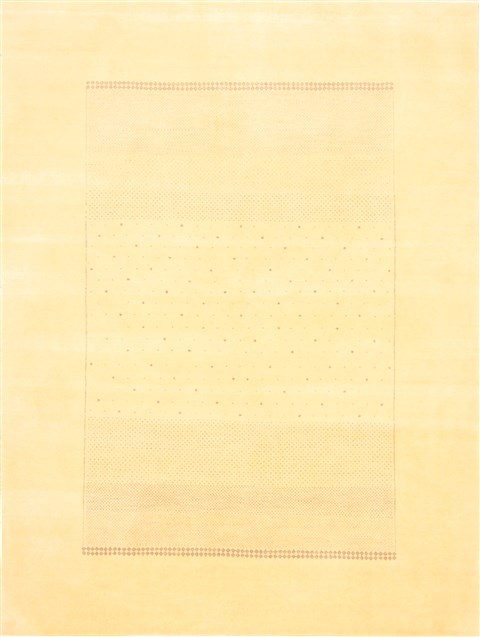 Gabbeh Beige Hand Knotted 411 X 611 Area Rug 250-20702 Image 0