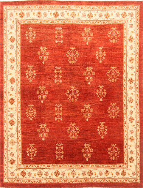 Shirvan Red Hand Knotted 411 X 66  Area Rug 250-20704 Image 0