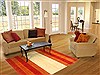 Gabbeh Multicolor Hand Knotted 53 X 73  Area Rug 250-20708 Thumb 5
