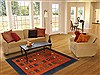 Gabbeh Brown Hand Knotted 50 X 69 Area Rug 250-20712 Thumb 5