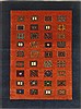Gabbeh Brown Hand Knotted 50 X 69  Area Rug 250-20712 Thumb 0