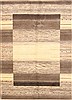 Gabbeh Beige Hand Knotted 52 X 611 Area Rug 250-20714 Thumb 0