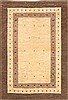 Gabbeh Beige Hand Knotted 45 X 65  Area Rug 250-20723 Thumb 0
