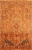 Bakhtiar Red Hand Knotted 610 X 104  Area Rug 100-20724 Thumb 0