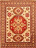 Kazak Beige Hand Knotted 67 X 88  Area Rug 100-20729 Thumb 0