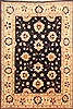 Pishavar Black Hand Knotted 55 X 81  Area Rug 250-20735 Thumb 0