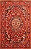 Bakhtiar Red Hand Knotted 611 X 105  Area Rug 100-20737 Thumb 0