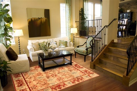 Modern Brown Hand Knotted 80 X 101 Area Rug 100-20742 Image 3