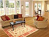 Pishavar Beige Hand Knotted 50 X 711  Area Rug 250-20743 Thumb 4