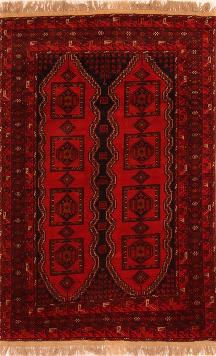 Kelardasht Red Hand Knotted 610 X 104 Area Rug 100-20748 Image 0