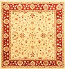 Pishavar Beige Square Hand Knotted 60 X 64  Area Rug 250-20755 Thumb 0