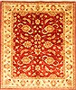 Pishavar Red Hand Knotted 61 X 71  Area Rug 250-20764 Thumb 0