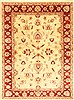 Pishavar Beige Hand Knotted 55 X 74  Area Rug 250-20768 Thumb 0