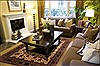 Sarouk Beige Hand Knotted 82 X 100 Area Rug 250-20778 Thumb 2