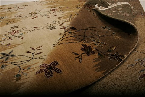 Nepal Brown Hand Knotted 80 X 105 Area Rug 250-20787 Image 10