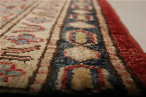 Kazak Yellow Hand Knotted 79 X 110 Area Rug 250-20793 Image 11