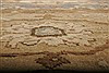 Serapi Beige Hand Knotted 82 X 98  Area Rug 250-20814 Thumb 12