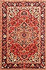 Bakhtiar Red Hand Knotted 71 X 104 Area Rug 100-20821 Thumb 0