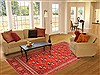 Turkman Red Hand Knotted 70 X 105 Area Rug 100-20823 Thumb 4