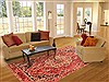 Bakhtiar Red Hand Knotted 69 X 102 Area Rug 100-20830 Thumb 4