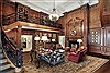 Agra Black Hand Knotted 92 X 118  Area Rug 300-20835 Thumb 2