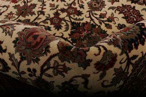 Kashmar White Square Hand Knotted 80 X 80 Area Rug 250-20840 Image 1