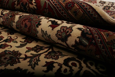 Kashmar White Square Hand Knotted 80 X 80 Area Rug 250-20840 Image 3