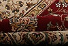Isfahan Red Square Hand Knotted 61 X 61  Area Rug 250-20845 Thumb 3