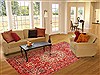 Bakhtiar Red Hand Knotted 611 X 98  Area Rug 100-20854 Thumb 4