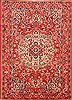 Bakhtiar Red Hand Knotted 611 X 98  Area Rug 100-20854 Thumb 0