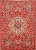 Bakhtiar Red Hand Knotted 611 X 98 Area Rug 100-20854 Thumb 0