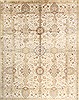 Tabriz Beige Hand Knotted 811 X 115  Area Rug 300-20863 Thumb 0