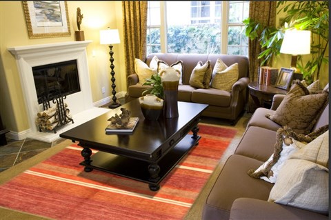 Gabbeh Brown Hand Knotted 83 X 100  Area Rug 250-20868 Image 4
