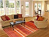 Gabbeh Brown Hand Knotted 83 X 100  Area Rug 250-20868 Thumb 2