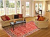 Yazd Red Hand Knotted 69 X 911  Area Rug 100-20870 Thumb 4