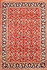 Yazd Red Hand Knotted 69 X 911  Area Rug 100-20870 Thumb 0
