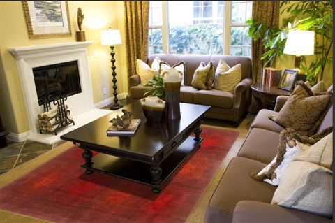 Modern Purple Hand Knotted 82 X 100  Area Rug 250-20876 Image 4