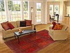 Modern Purple Hand Knotted 82 X 100  Area Rug 250-20876 Thumb 2