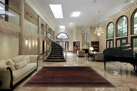 Gabbeh Brown Hand Knotted 80 X 99 Area Rug 250-20881 Image 1