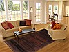 Gabbeh Brown Hand Knotted 80 X 99 Area Rug 250-20881 Thumb 4