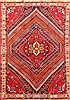 Qashqai Red Hand Knotted 610 X 99  Area Rug 100-20895 Thumb 0