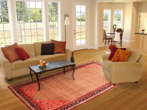 Koliai Red Hand Knotted 70 X 911 Area Rug 100-20900 Image 4