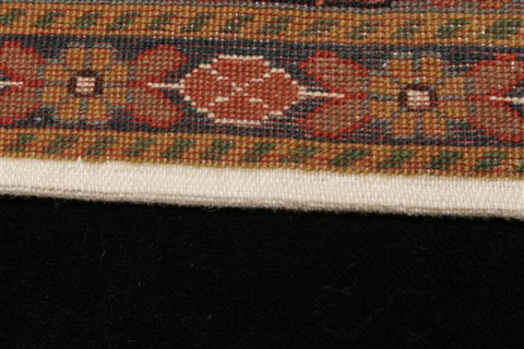 Gabbeh Blue Hand Knotted 80 X 97 Area Rug 250-20920 Image 7