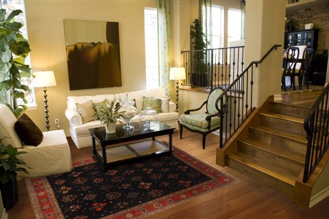 Gabbeh Blue Hand Knotted 80 X 97 Area Rug 250-20920 Image 3