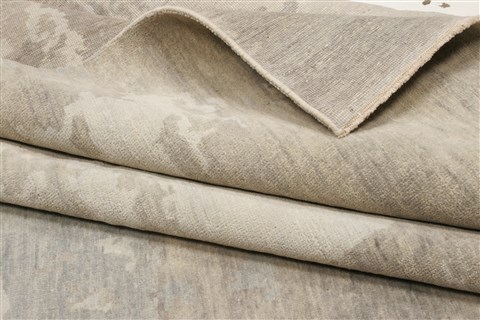 Modern Grey Hand Knotted 711 X 1011 Area Rug 250-20963 Image 9