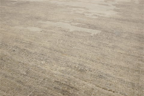 Modern Grey Hand Knotted 711 X 1011 Area Rug 250-20963 Image 11