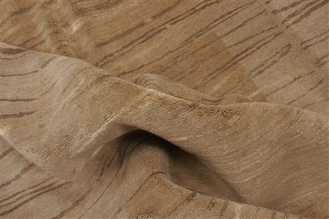 Modern Grey Hand Knotted 81 X 101  Area Rug 250-20974 Image 7