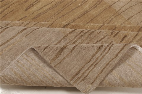 Modern Grey Hand Knotted 81 X 101  Area Rug 250-20974 Image 10