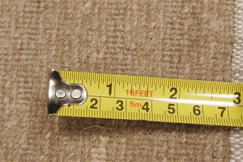 Modern Grey Hand Knotted 81 X 101  Area Rug 250-20974 Image 11