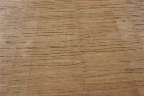 Modern Grey Hand Knotted 81 X 101  Area Rug 250-20974 Image 14